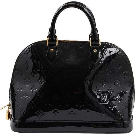 louis vuitton bags black patent|louis vuitton calf leather bag.